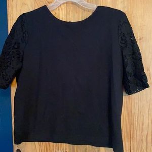 LOFT black crop top